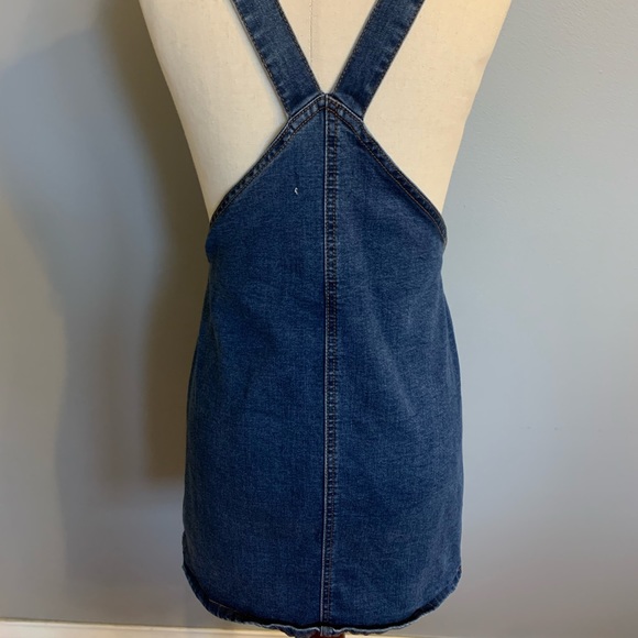 Petite Women’s Denim Jumper - Picture 4 of 7